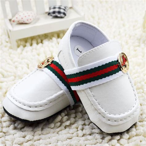 gucci baby shoes gold|baby Gucci shoes for boys.